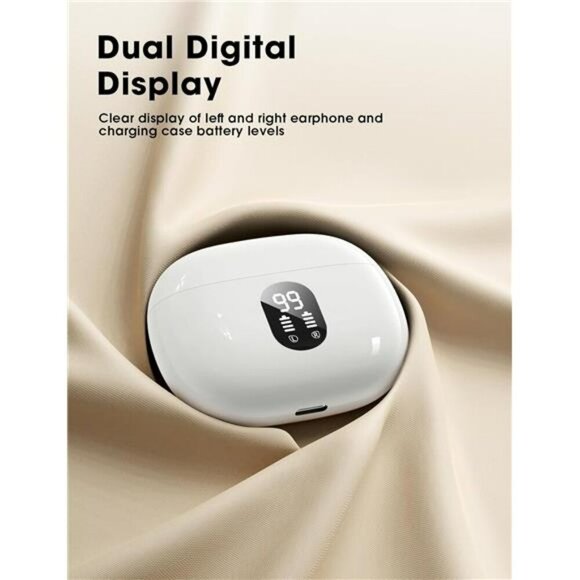 Wireless Bluetooth Earbuds Big Bass Waterproof Earphones 48H In Ear Headphones - Picture 6 of 7